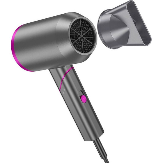 Hoco Hot And Cold Air Foldable Hair Dryer HP13 Plus Rose red