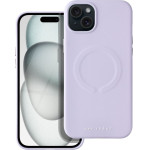 Roar case LEATHER MAG compatible with MagSafe for IPHONE 15 Plus purple