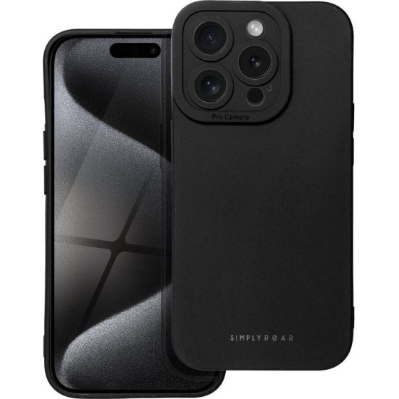 Roar case LUNA for IPHONE 15 Pro Black