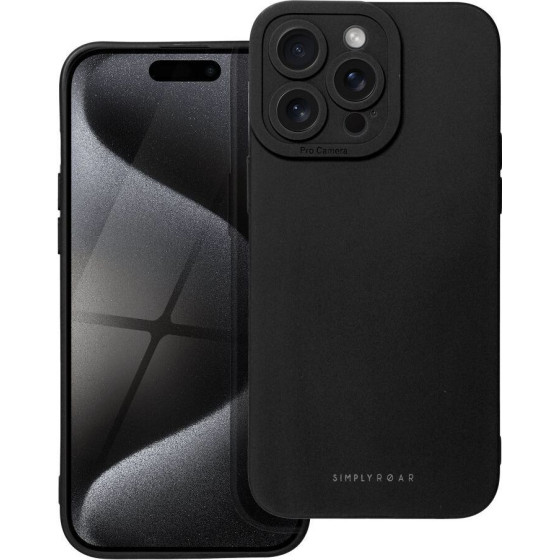 Roar case LUNA for IPHONE 15 Pro Max Black