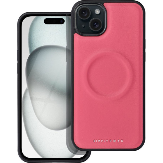 Roar case MAG MORNING for IPHONE 15 Plus hot pink