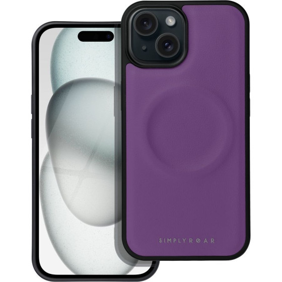 Roar case MAG MORNING for IPHONE 15 purple