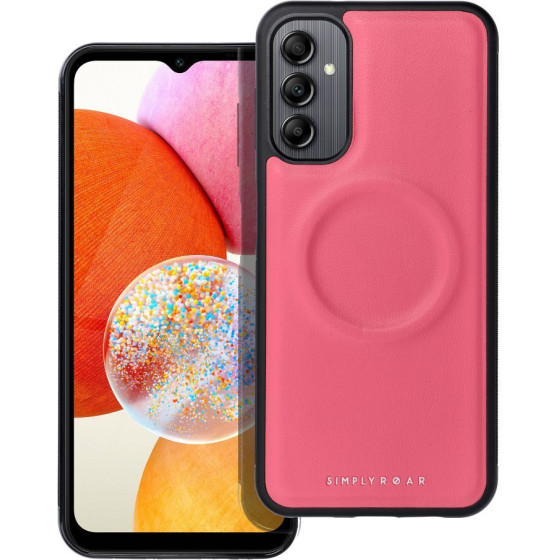 Roar case MAG MORNING for SAMSUNG A14 hot pink