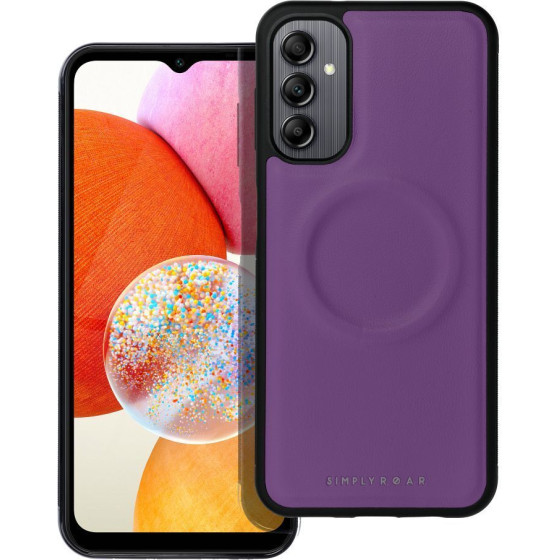 Roar case MAG MORNING for SAMSUNG A14 purple