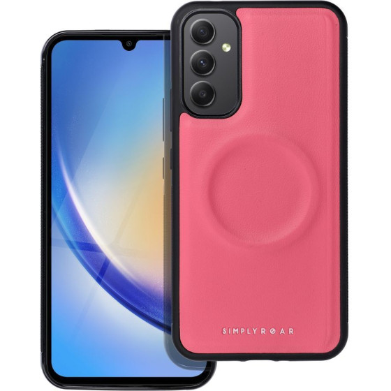 Roar case MAG MORNING for SAMSUNG A34 hot pink