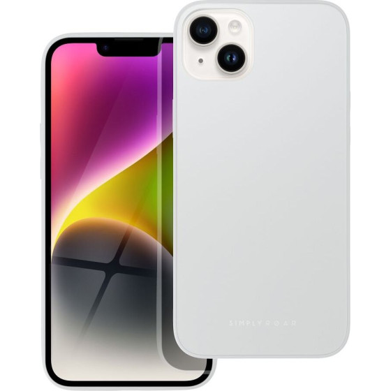 Roar case MATTE GLASS for IPHONE 14 Plus steel