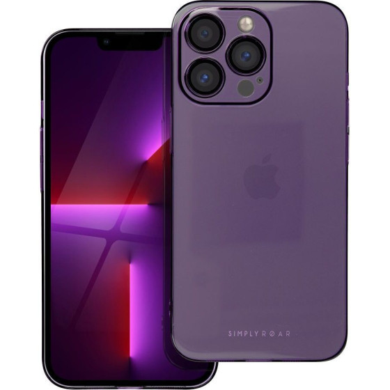 Roar case PURE SIMPLE FIT for IPHONE 13 Pro purple