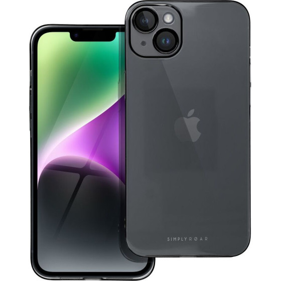 Roar case PURE SIMPLE FIT for IPHONE 14 Plus black
