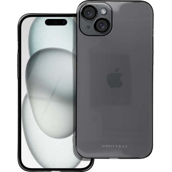 Roar case PURE SIMPLE FIT for IPHONE 15 Plus black