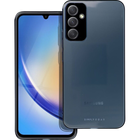 Roar case PURE SIMPLE FIT for SAMSUNG A34 navy