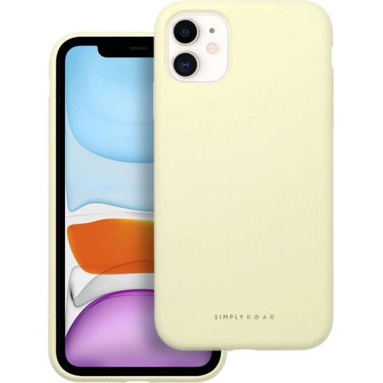 Roar case CLOUD SKIN for IPHONE 11 Light Yellow