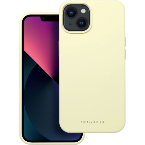 Roar case CLOUD SKIN for IPHONE 13 Light Yellow