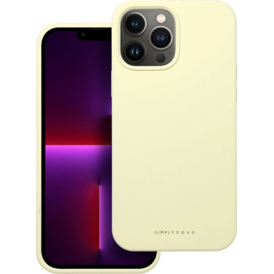Roar case CLOUD SKIN for IPHONE 13 Pro Max Light Yellow