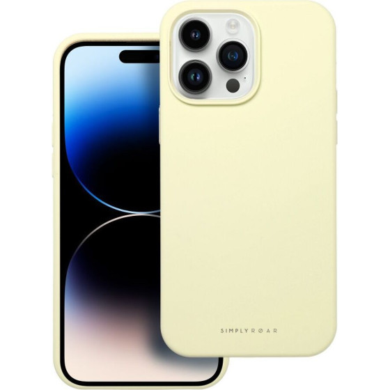 Roar case CLOUD SKIN for IPHONE 14 Pro Max Light Yellow