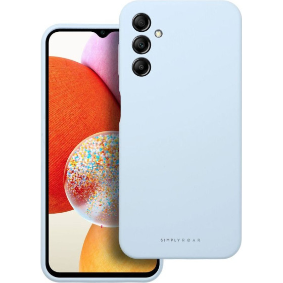 Roar case CLOUD SKIN for SAMSUNG A14 4G / A14 5G Light Blue