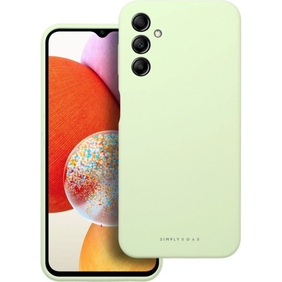 Roar case CLOUD SKIN for SAMSUNG A14 4G / A14 5G Light green