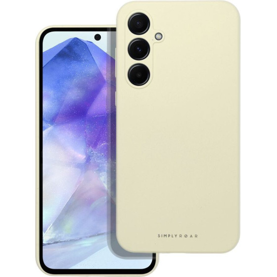 Roar case CLOUD SKIN for SAMSUNG A55 5G Light Yellow