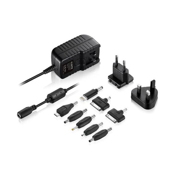 TABLET ADAPTOR POWER ON 5V 2A 8 TIPS