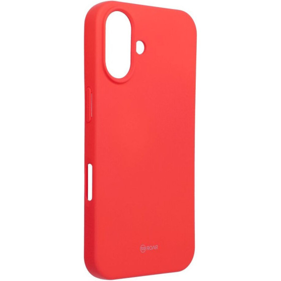 Roar case COLORFUL JELLY for IPHONE 16 peach pink