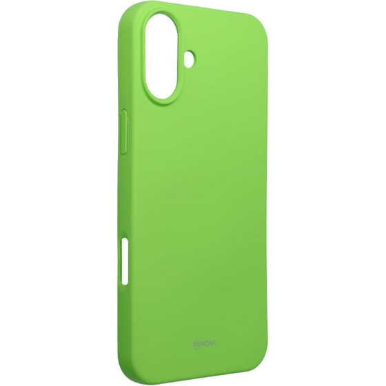 Roar case COLORFUL JELLY for IPHONE 16 Plus lime