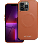 Roar case LEATHER MAG compatible with MagSafe for IPHONE 13 Pro Brown