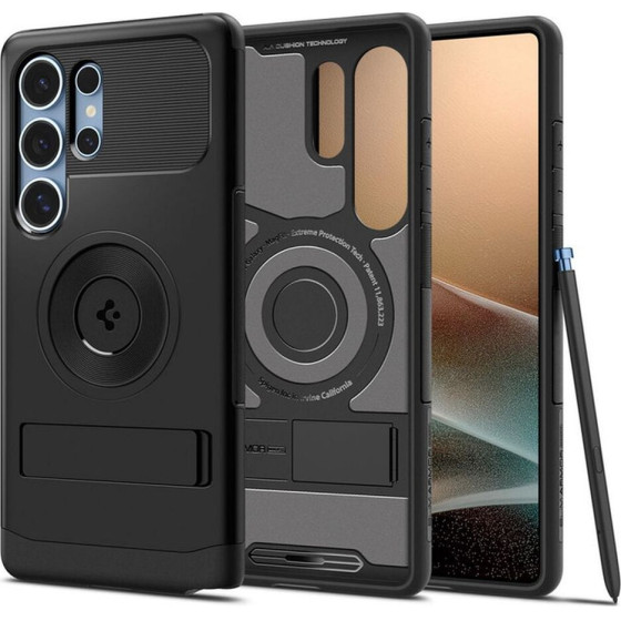 Spigen case SLIM ARMOR MAG compatible with MagSafe for SAMSUNG S25 Ultra black
