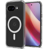 Spigen case ULTRA HYBRID MAG compatible with MagSafe for GOOGLE PIXEL 9A clear/white