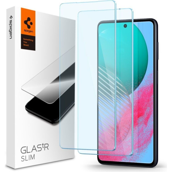 Spigen tempered glass GLAS.TR ''EZ FIT'' 2-pack for SAMSUNG M54 5G transparent