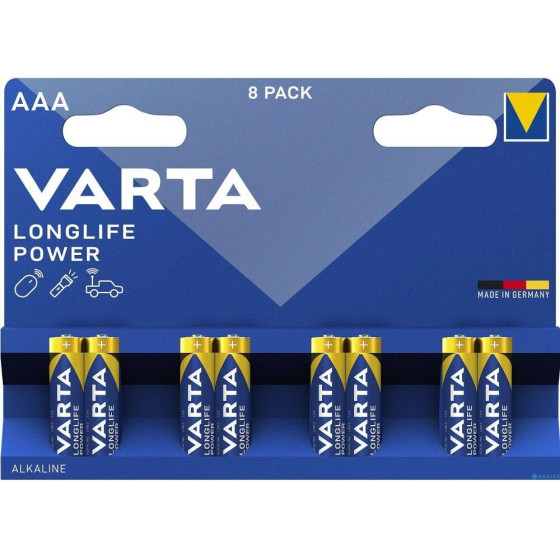 Varta alkaline battery R3 (AAA) Longlife Power 8 pcs