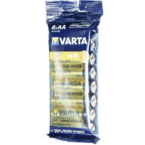 Varta alkaline battery R6 (AA) Longlife 8 pcs