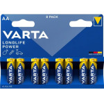 Varta alkaline battery R6 (AA) Longlife Power 8 pcs