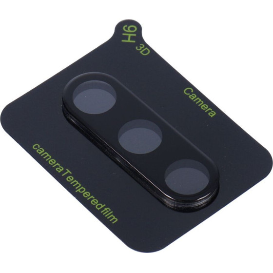 5D Full Glue Camera Tempered Glass - For Samsung Galaxy A34 Black OEM
