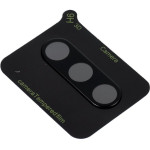 5D Full Glue Camera Tempered Glass - For Samsung Galaxy A36 Black OEM