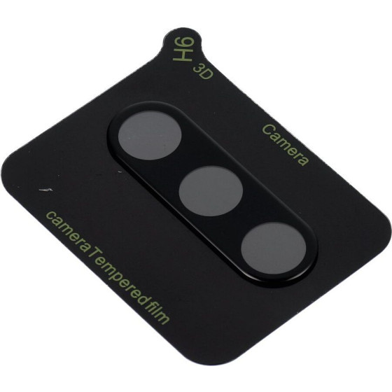 5D Full Glue Camera Tempered Glass - For Samsung Galaxy A36 Black OEM