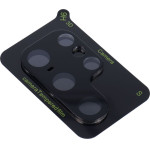 5D Full Glue Camera Tempered Glass - For Samsung Galaxy S23 Ultra Black OEM