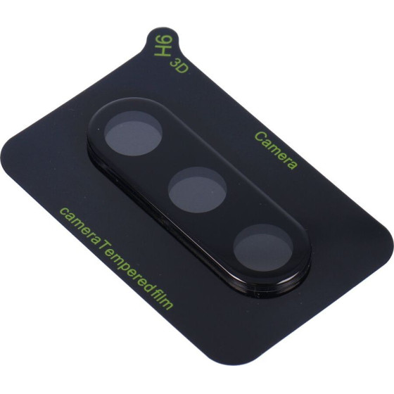 5D Full Glue Camera Tempered Glass - For Samsung Galaxy S24 Plus Black OEM