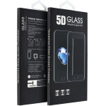 5D Full Glue Tempered Glass - For Iphone 14 Pro (MATTE) Black OEM