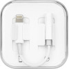 Adapter Aux Lightning (male) To Jack 3,5 Mm (female) Box White OEM
