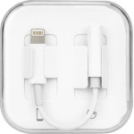 Adapter Aux Lightning (male) To Jack 3,5 Mm (female) Box White OEM