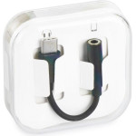 Adapter Aux Type C (male) To Jack 3,5 Mm (female) Box Black [DAC] OEM