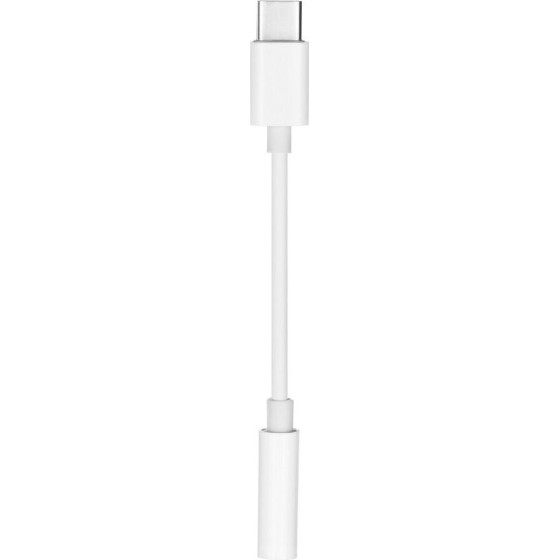 Adapter Aux Type C (male) To Jack 3,5 Mm (female) White OEM