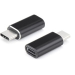 Adapter Lightning (female) To Type C (male) Black OEM