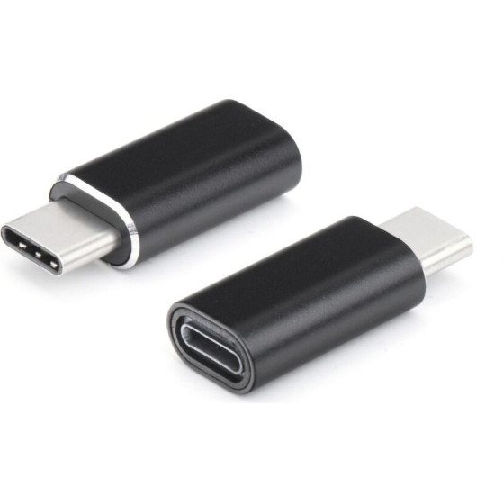 Adapter Lightning (female) To Type C (male) Black OEM