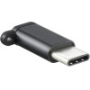 Adapter Micro Usb (female) To Type C (male) Keychain Black OEM