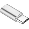 Adapter Micro Usb (female) To Type C (male) Silver OEM