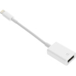 Adapter Otg Usb A (female) To Lightning (male) White OEM