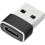 Adaptor Type C (female) To Usb A (male) Black OEM