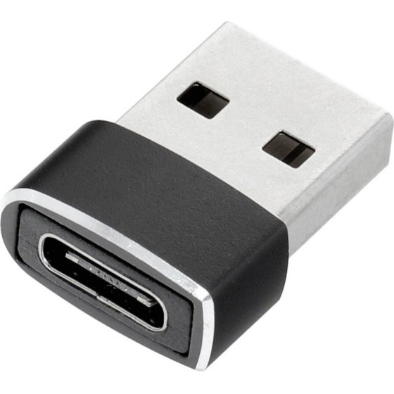 Adaptor Type C (female) To Usb A (male) Black OEM