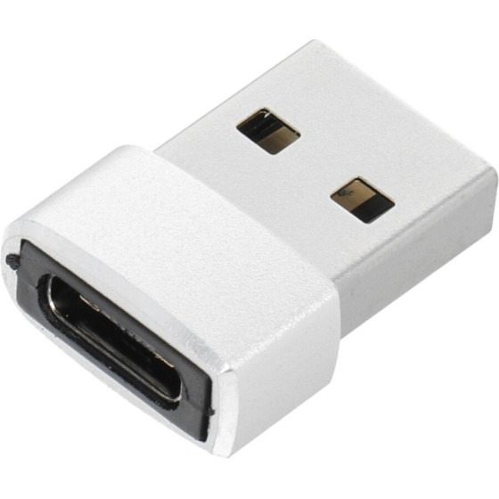 Adaptor Type C (female) To Usb A (male) Silver OEM