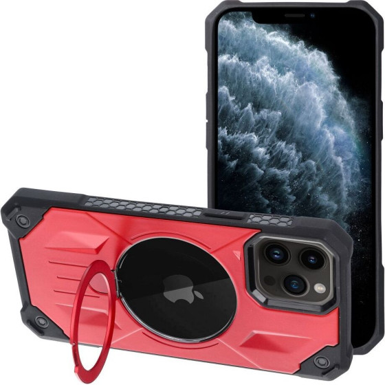 Armor Mag Cover Case Compatible With Magsafe For Iphone 11 Pro Red OEM
